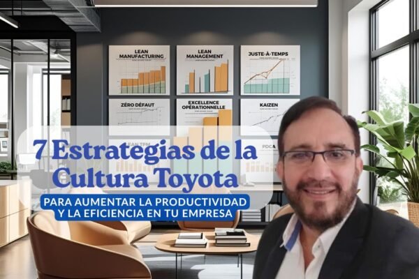 Jaime Aguirre Tascón, experto de Toyota, te revela 7 estrategias de la cultura Toyota para aumentar la productividad y la eficiencia en tu empresa.