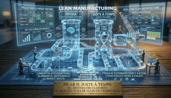 LEAN MANUFACTURING Pilar II Justo a Tiempo como motor de Tracción y Flujo. Jaime Aguirre Tascon