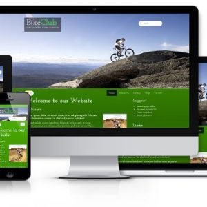 Diseño web deportes bicicleta