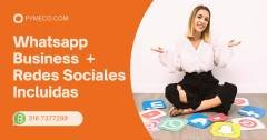 WHATSAPP Y REDES SOCIALES